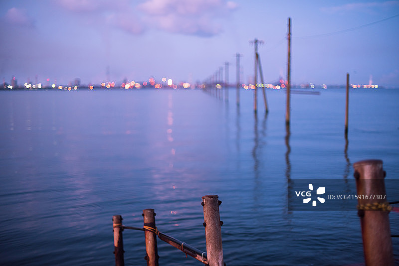 工厂散景图片素材