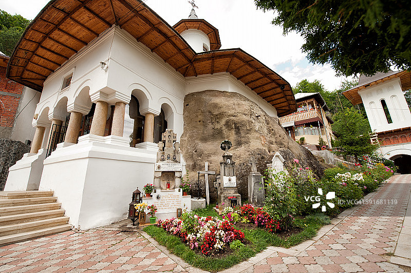 纳迈耶什蒂岩石修道院图片素材