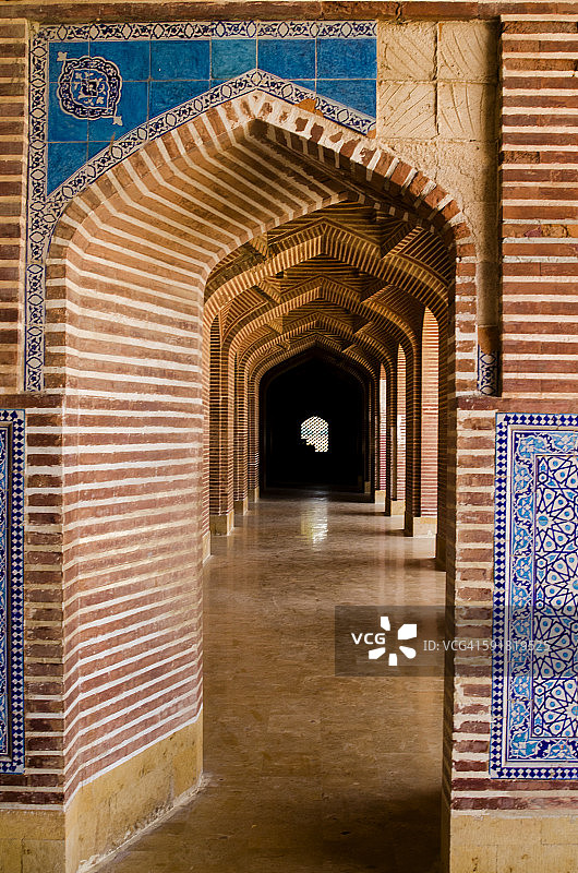 沙贾汗清真寺图片素材