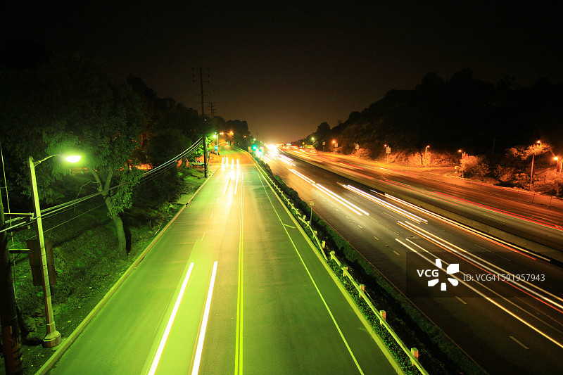 穆赫兰道星空图片素材