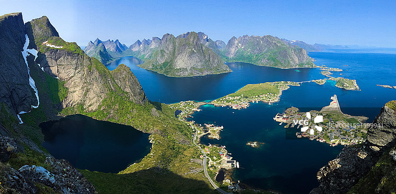 雷讷的罗弗敦群岛图片素材