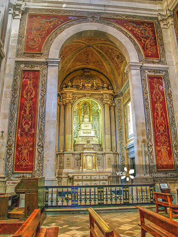 耶稣圣殿宗座圣殿内的小教堂图片素材