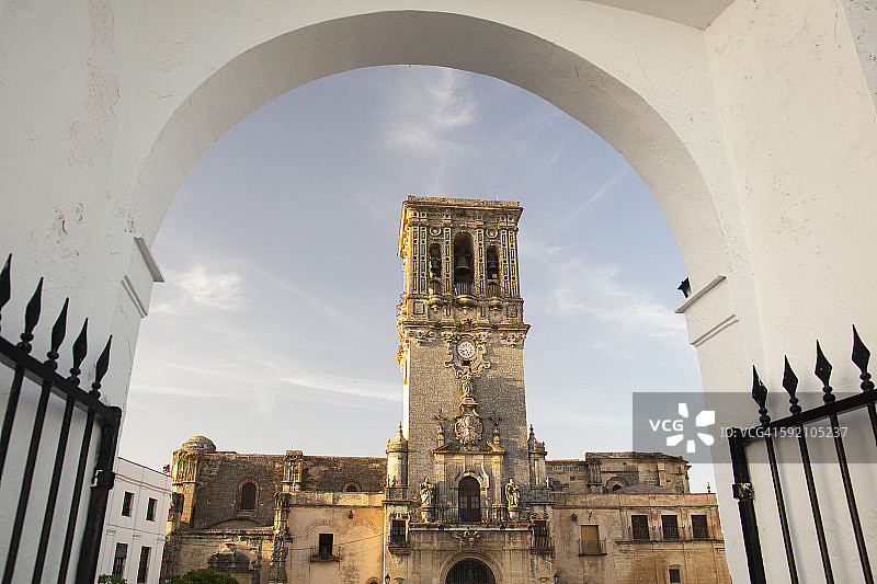 阿尔科斯·德拉弗龙特拉圣玛利亚教堂图片素材