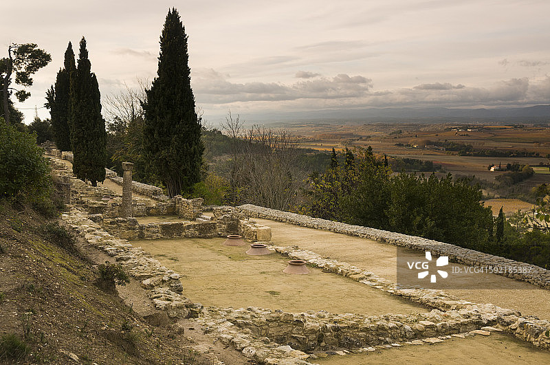 昂塞吕讷遗址概览图片素材