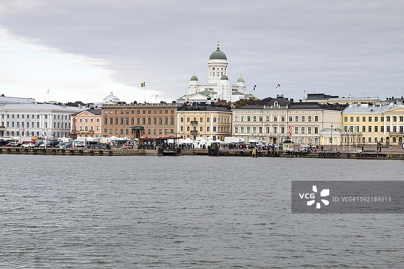 赫尔辛基南港市场广场图片素材
