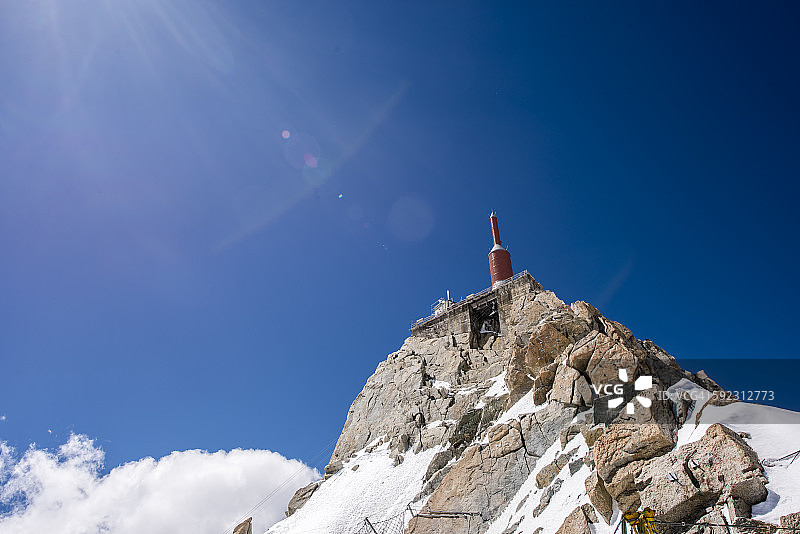 米迪峰，勃朗峰图片素材