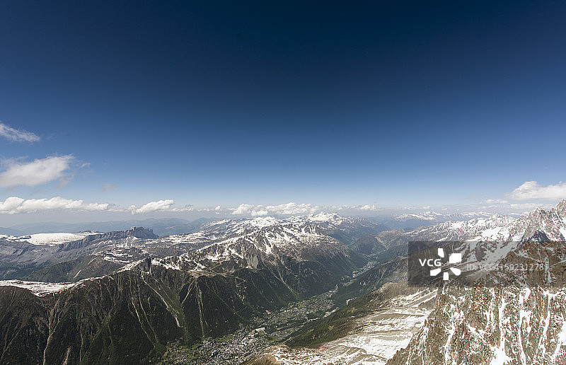 米迪峰，勃朗峰图片素材