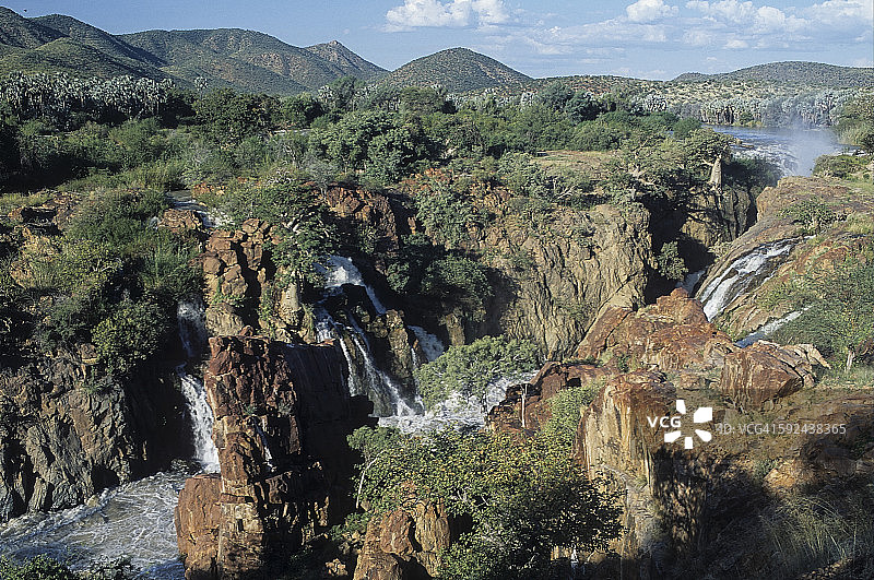 埃普帕瀑布景观图片素材
