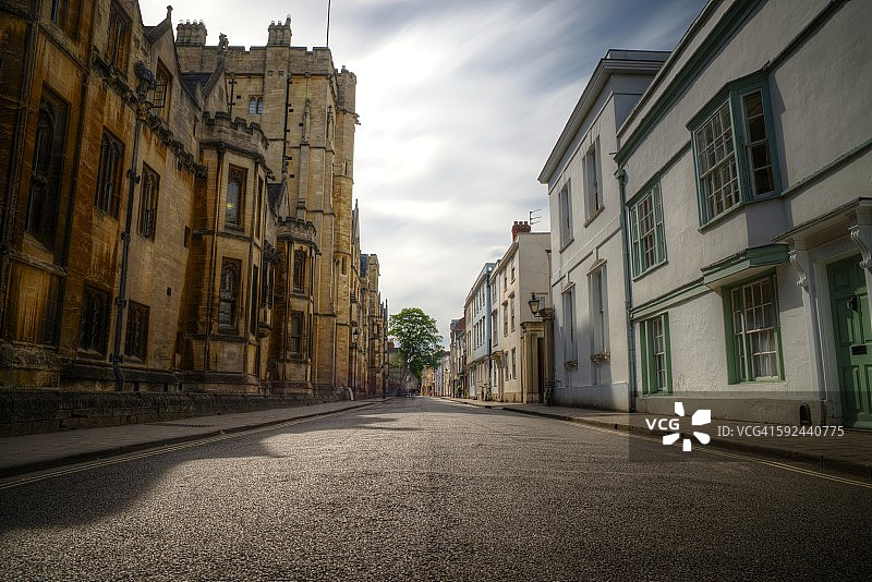 牛津霍利韦尔街新学院图片素材