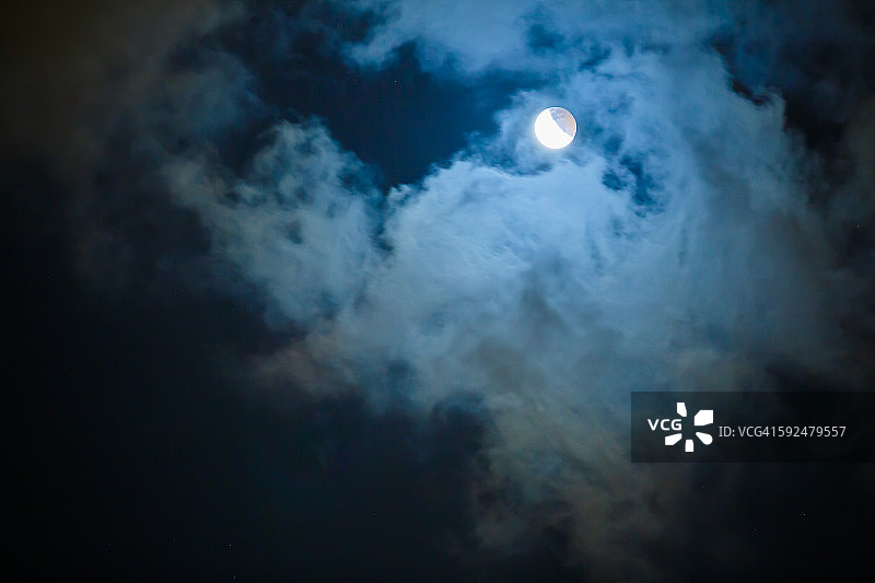 天空中的云图片素材