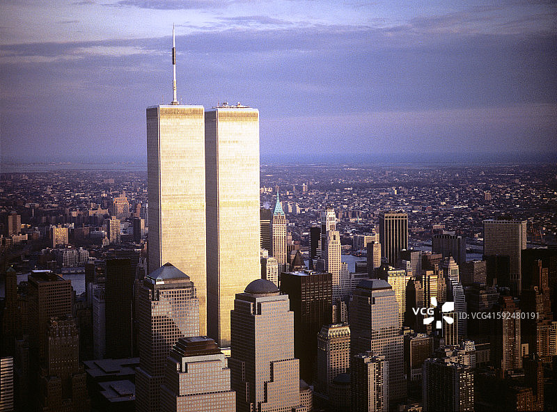 世界贸易中心双子塔图片素材