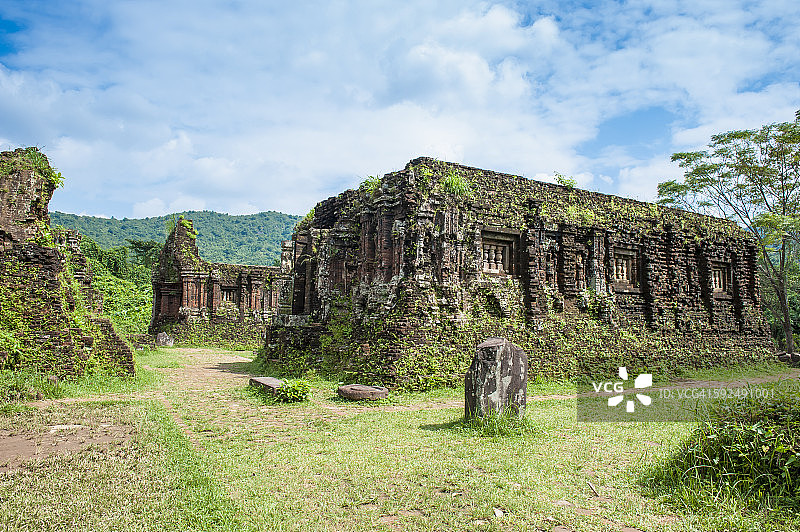 古代占婆的寺庙遗址图片素材