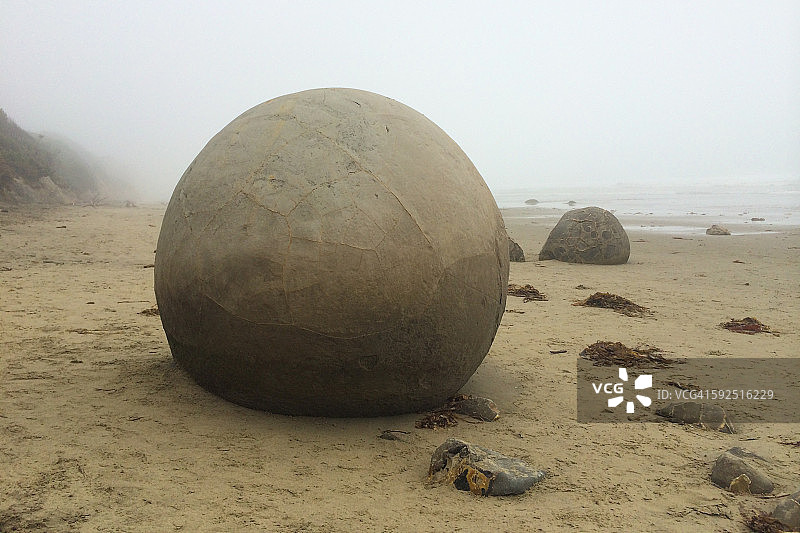 新西兰海滩景观图片素材