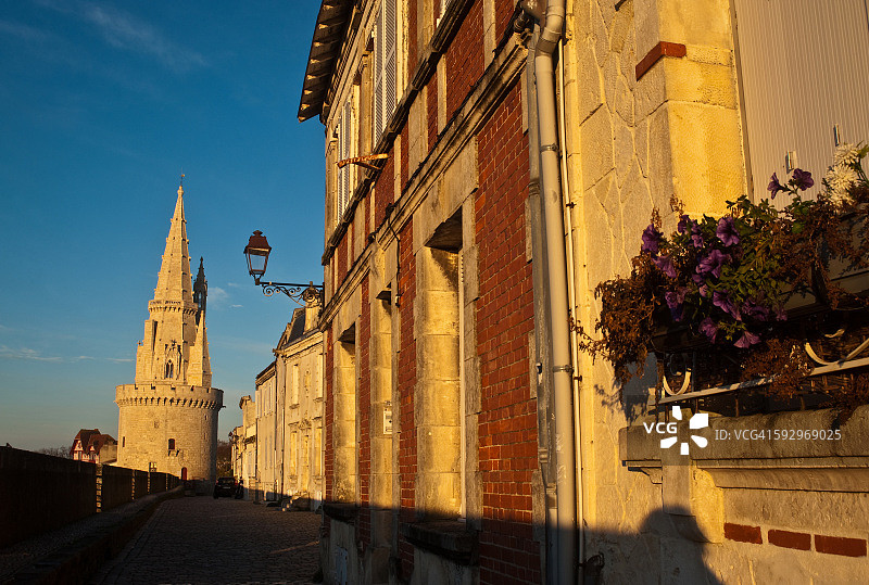 拉罗谢尔灯笼塔图片素材