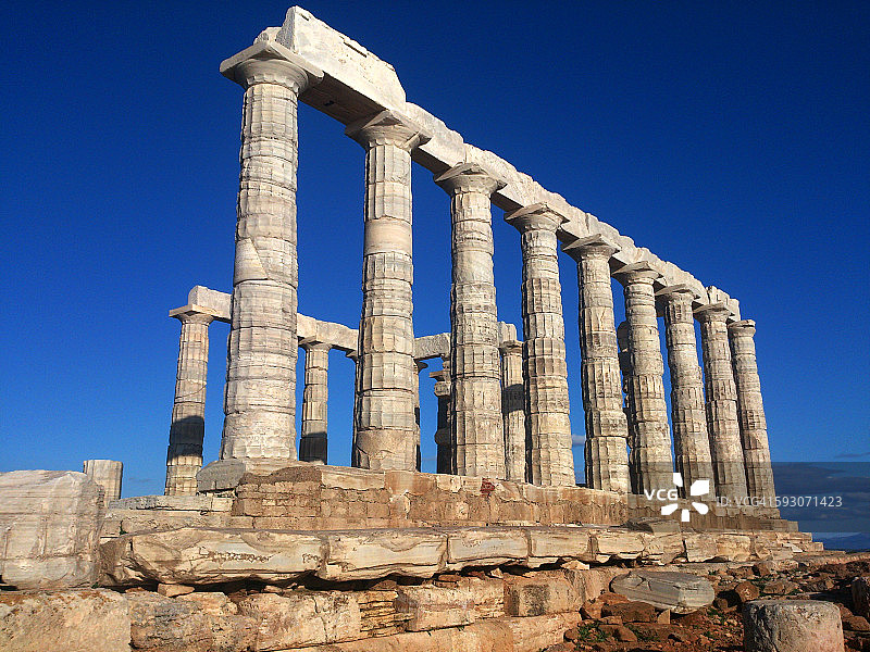 波塞冬神庙图片素材