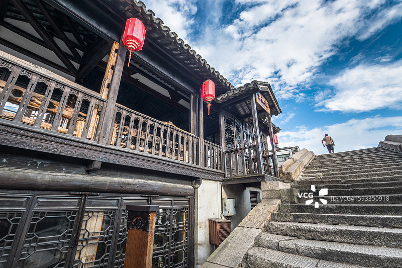 南浔古镇风光图片素材