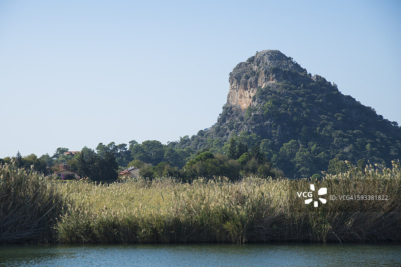 土耳其南部达利安附近的风景图片素材