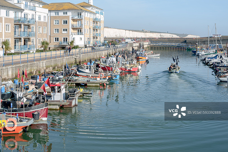 布莱顿码头图片素材