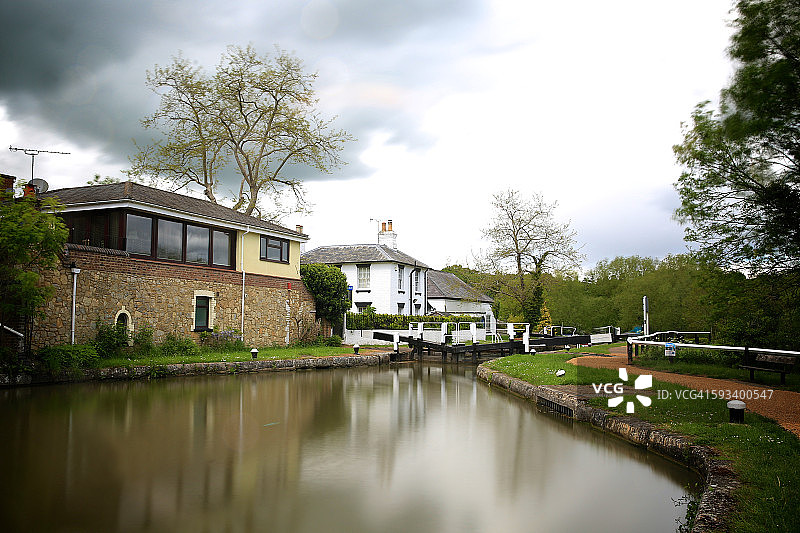 莱顿巴扎德大运河图片素材