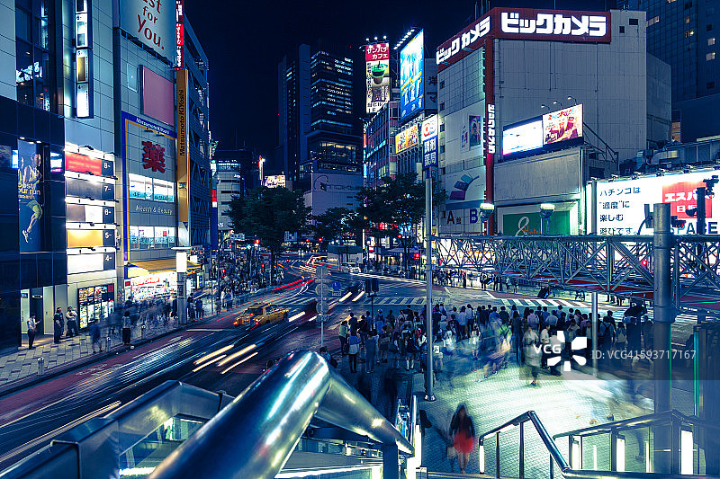 道玄坂下图片素材