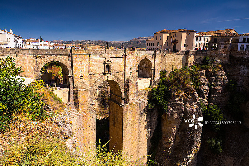 西班牙龙达新桥图片素材