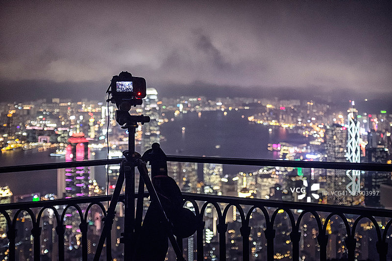香港的天际线图片素材