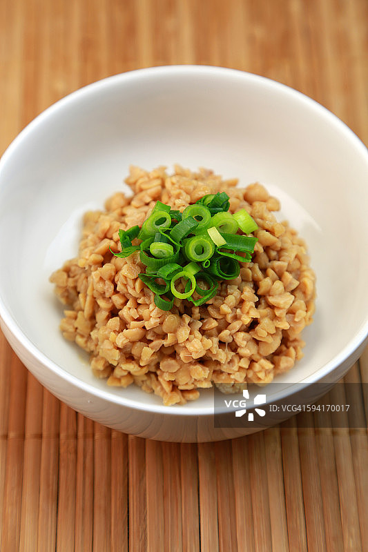 日式碎纳豆图片素材