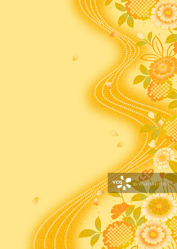 棣棠花背景图片素材