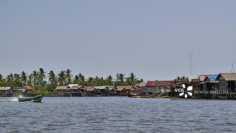 印尼加里曼丹岛 Banjarmasin图片素材