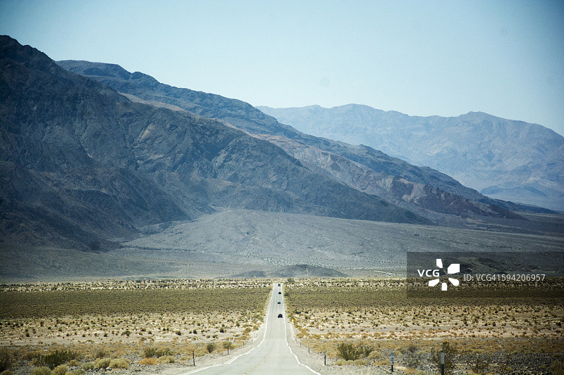 死亡谷帕纳明特山谷图片素材