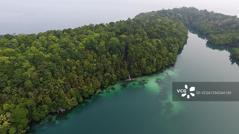 达拉湾和马拉图阿群岛图片素材
