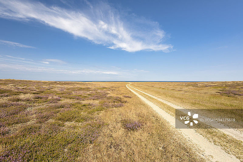 泥路风景图片素材