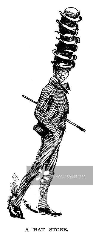 帽子店图片素材