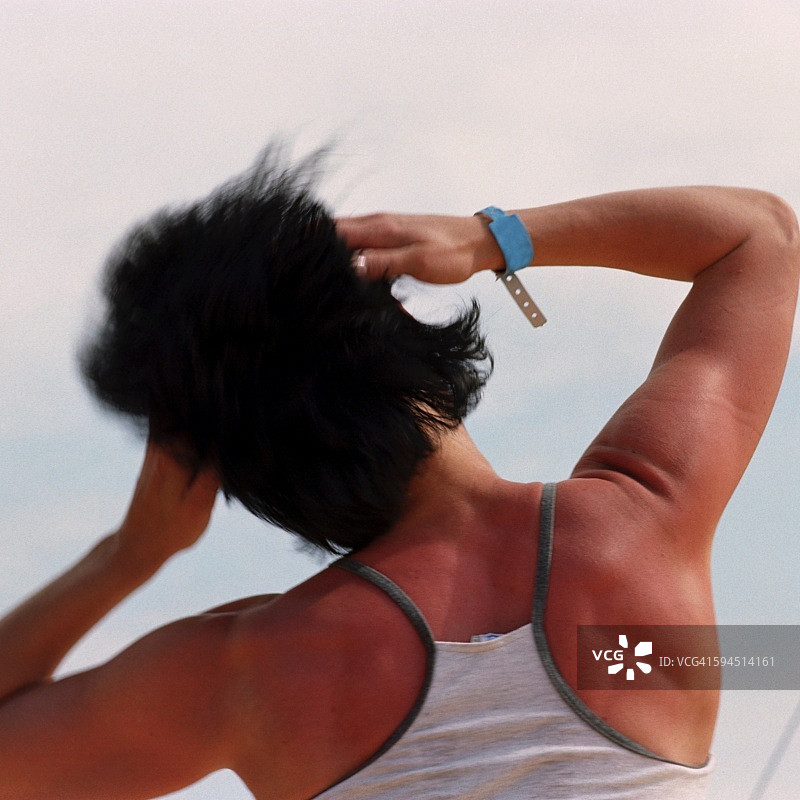 人体肩膀特写图片素材