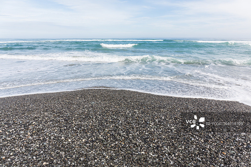 新西兰海滩景观图片素材