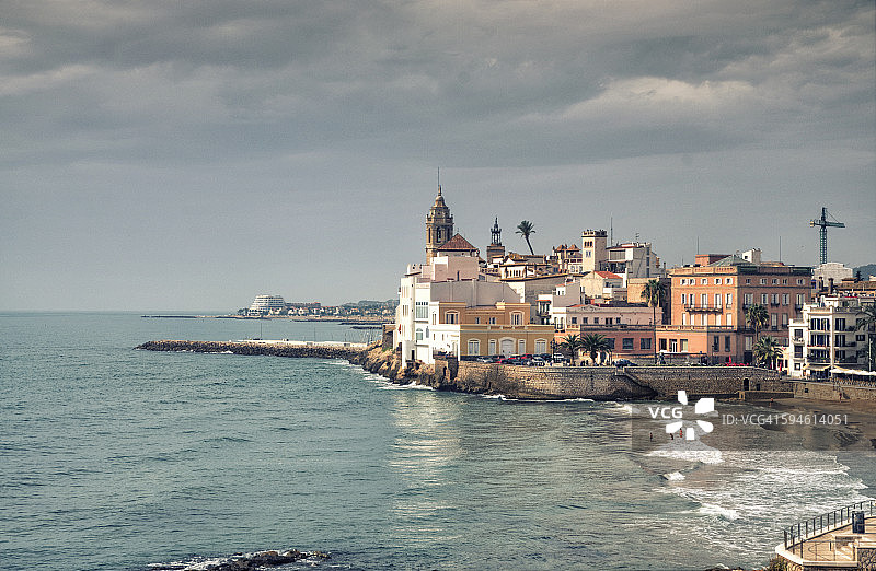 锡切斯图片素材