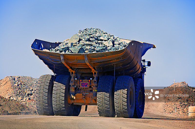西澳大利亚的自卸车图片素材