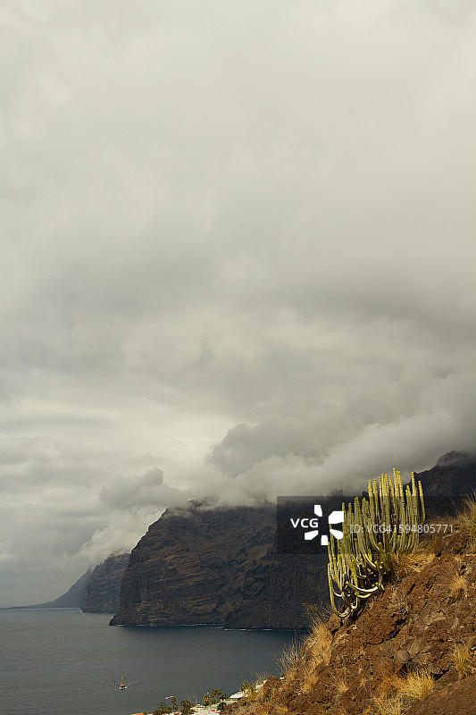 西班牙特内里费岛巨人崖图片素材