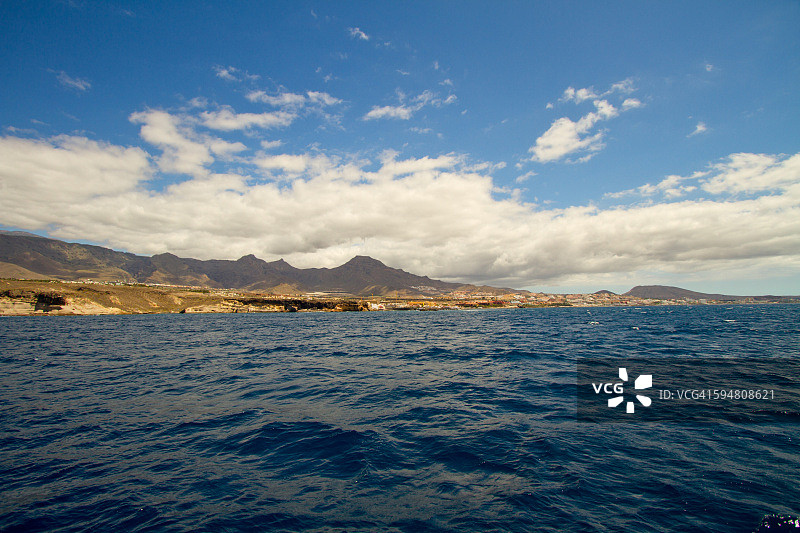 西班牙特内里费岛巨人崖图片素材