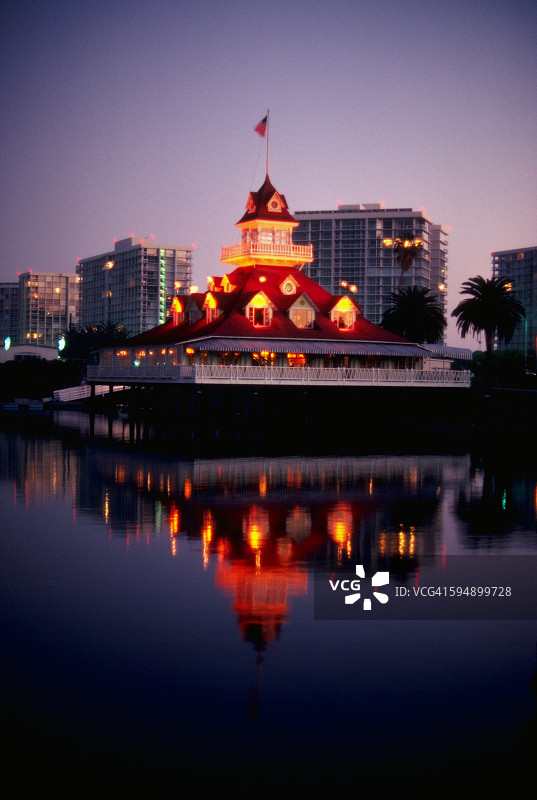 科罗纳多酒店图片素材