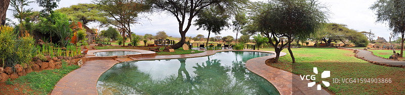 安博塞利国家公园塔维旅馆图片素材