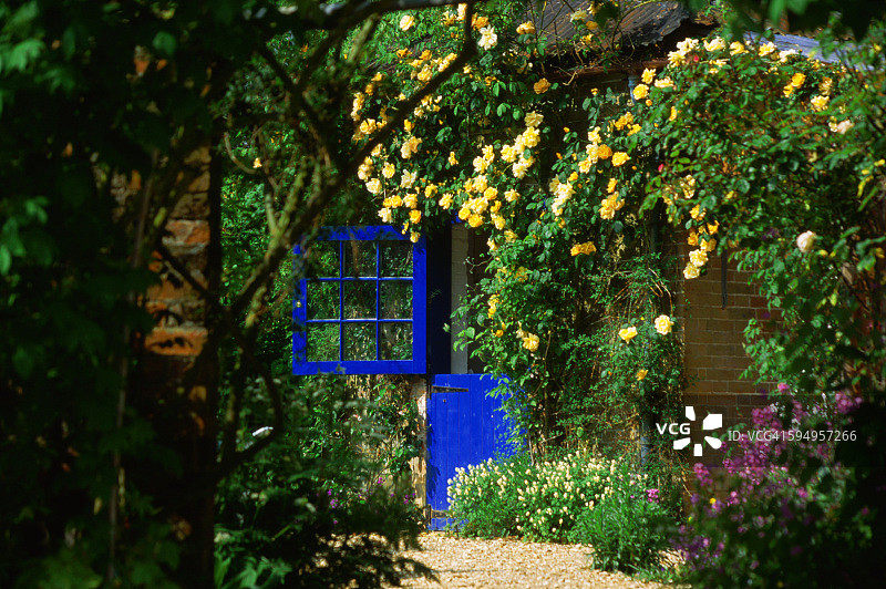 斯图顿庄园的马厩门图片素材