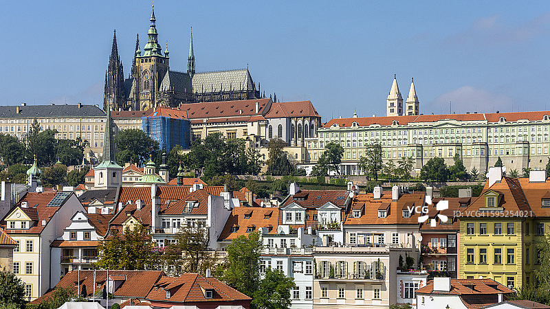 布拉格小城区图片素材