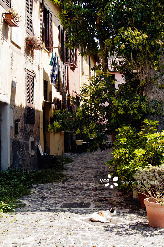 奥斯提亚安提卡镇图片素材