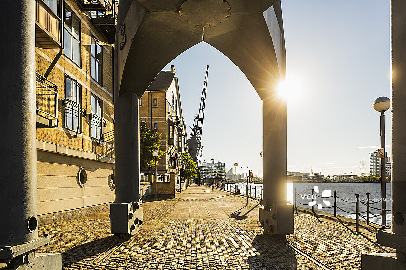 皇家维多利亚码头景色图片素材