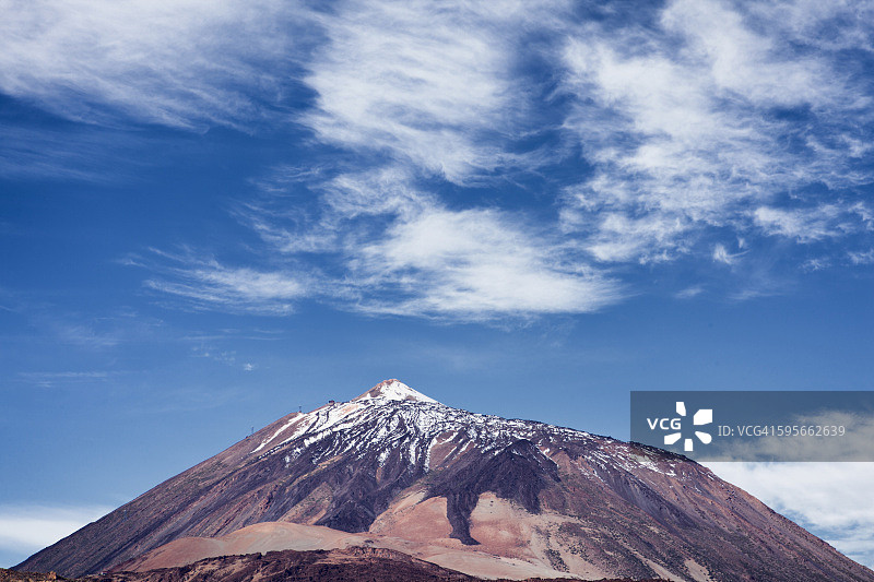 泰德火山图片素材
