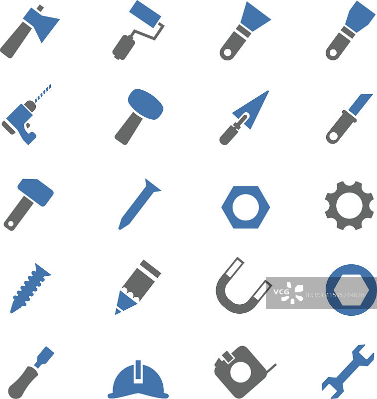 工具图标集图片素材
