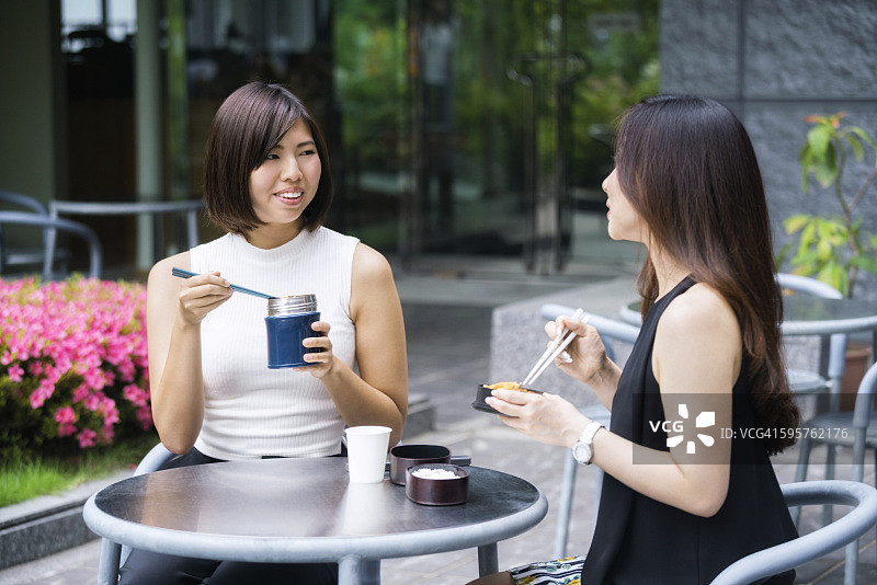 日本京都户外商务午餐图片素材