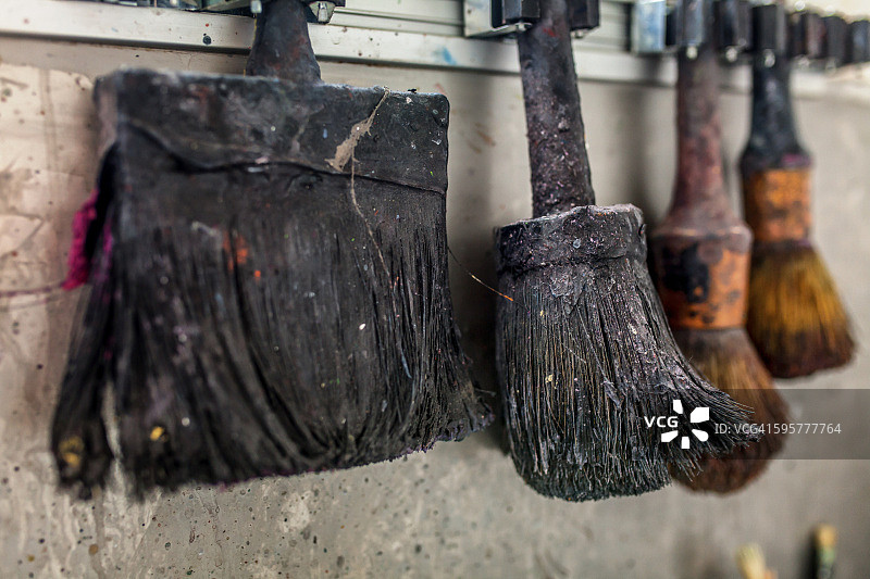 油漆刷图片素材