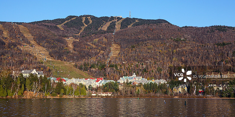 翠湖山的秋天图片素材